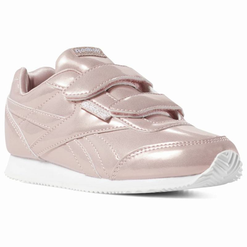 Tenisi Reebok Royal Classic Jog 2 Fete Roz/Albi Romania KH1930AZ